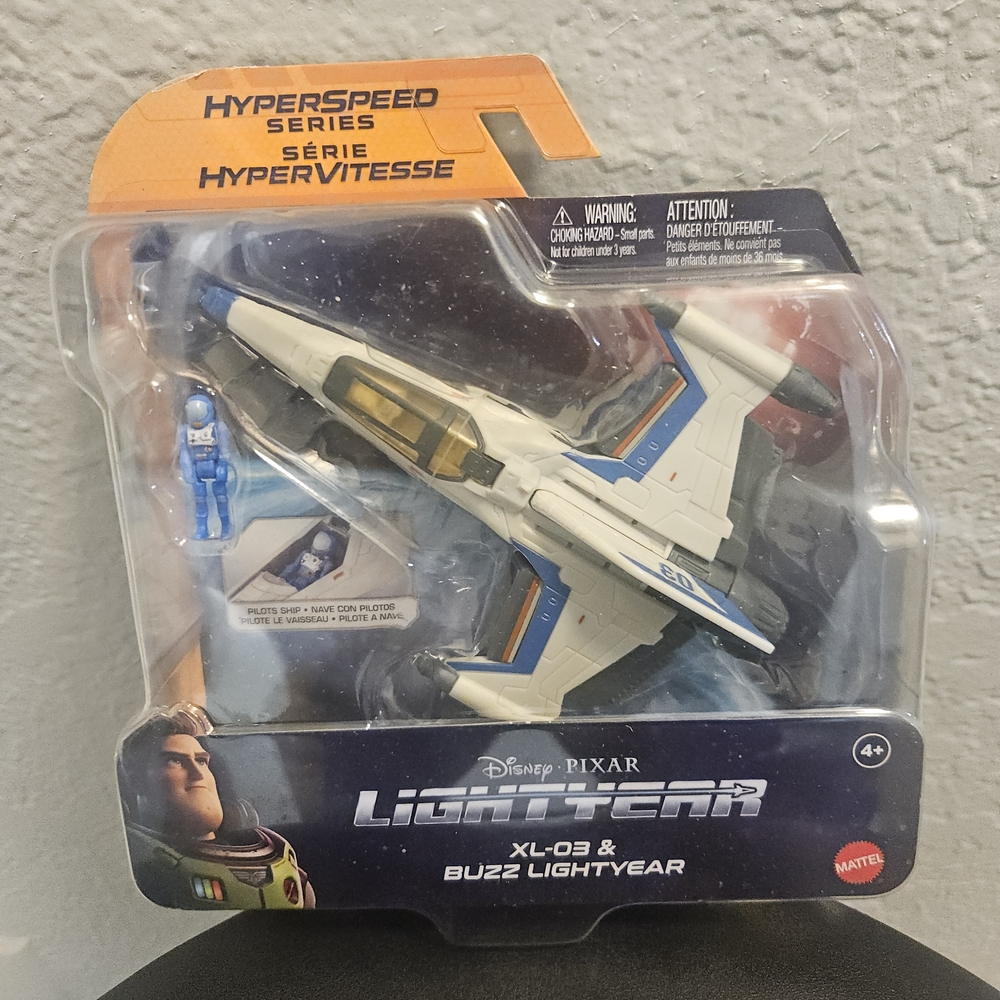 Mattel Lightyear Hyperspeed Series XL-03 with Buzz Figure
